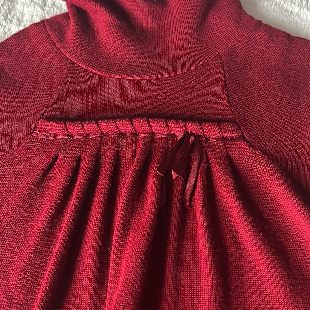 Valentine red mini dress.